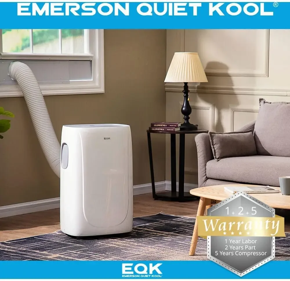 Emerson Stille Kool 8000 Btu Ashrae/5000 Btu Doe Draagbare Airconditioner Met Ontvochtiger En Afstandsbediening