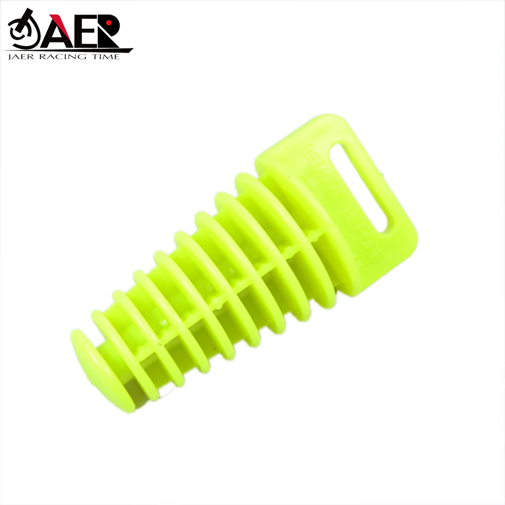 27- 48MM Medium Motorcycle Exhaust Pipe Tailpipe PVC Air-bleeder Plug Exhaust Silence Muffler Wash Plug Pipe Protector