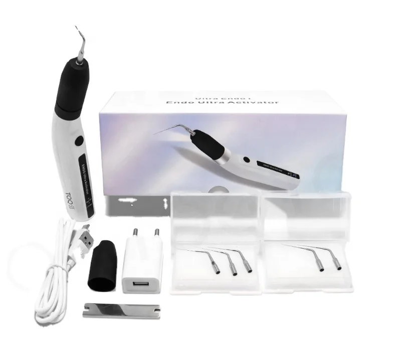 

YP New Product USB Dental Endo Ultra Sonic Activator/ Dental Endo Irrigator Scaler with LED 6 Tips Irrigation