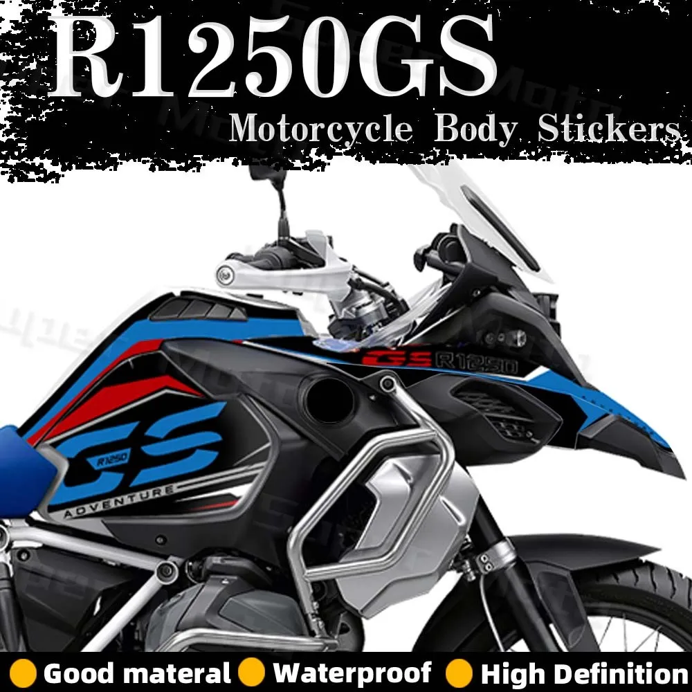 

Motorcycle Accessories Sticker Decorative Fuel Tank Pad Protection Anti-Scratch Decal Kits For R 1250 GS r1250gs adventure