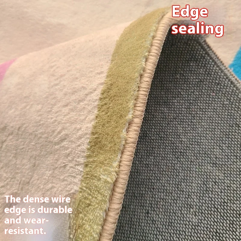 سجادة VIKAMA الأمريكية الرجعية الفنية، البدوي الفارسي، غرفة نوم على الطراز المغربي وغرفة المعيشة، سجادة كشمير سميكة طويلة