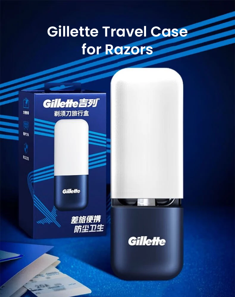 Gillette Magnetisches Reiseetui 1 Stück Rasierer-Aufbewahrungsbox 1 Stück – Detail 2