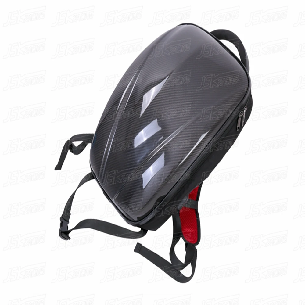 New Backpack Waterproof Motocross backpack computer bag Multifunctional carbon fiber Hard shell baoK（JSKUNCFAS053）