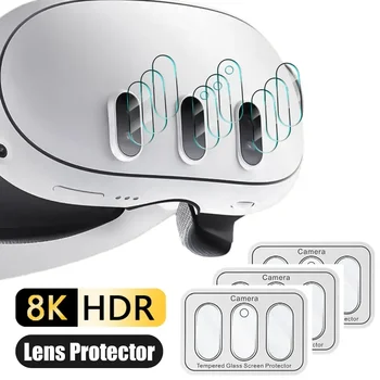 Película templada para gafas VR, para Meta Quest3 Head HD, dureza de vidrio templado transparente, Flm protector para accesorios Meta Quest 3