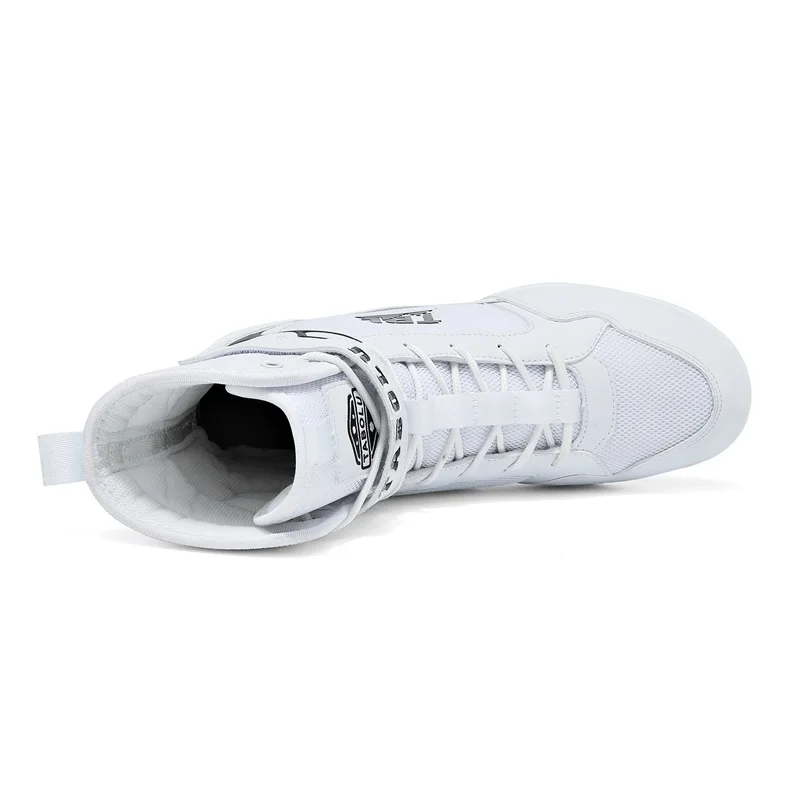 Professional Wrestling Shoes Men Ultralight Breathable Mesh Boxing Shoes Wrestling Fighting Sanda Weightlifting Squat Shoes 2026