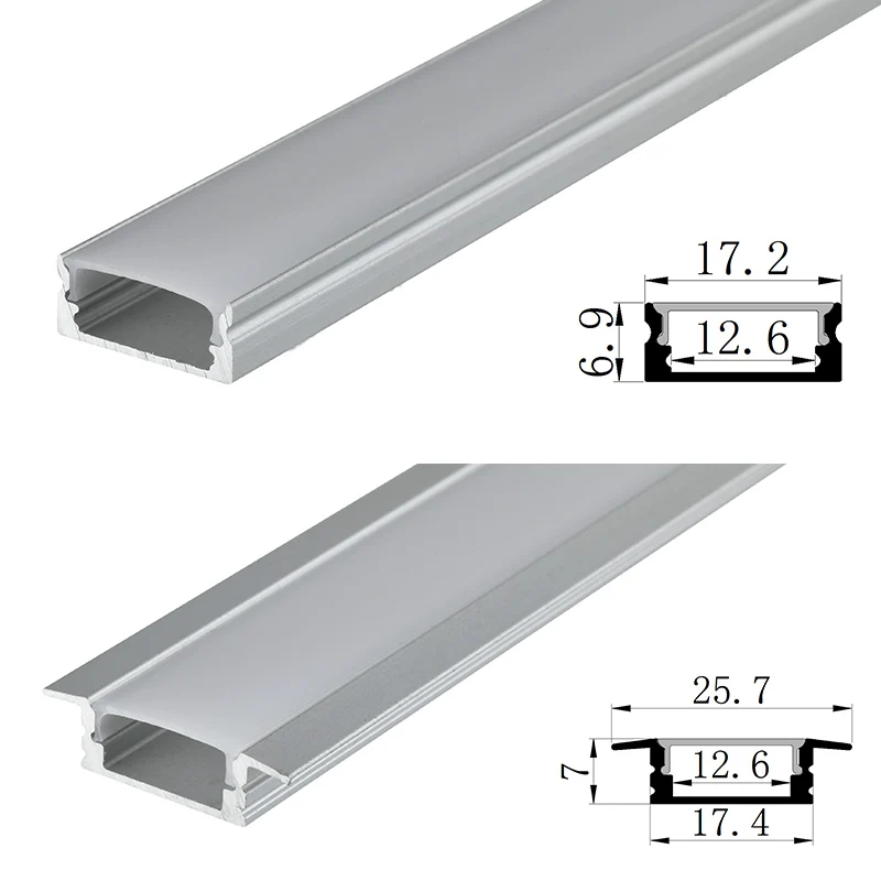 

Surface Mount LED Aluminum Profile Customized Recessed Linear Light For Indoor Bedroom