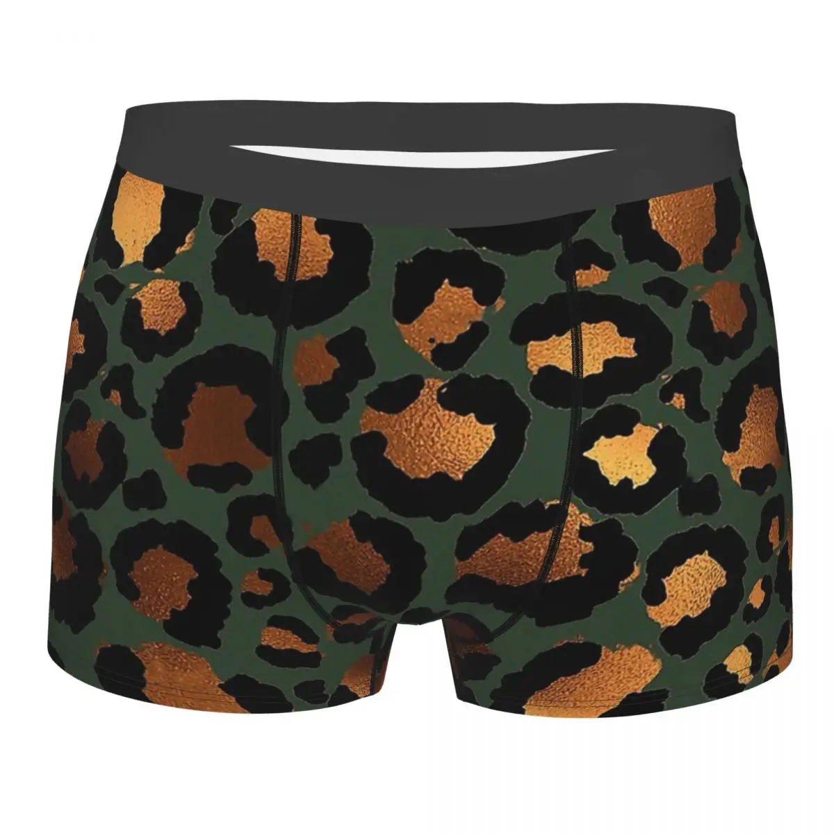 LEOPARD ZEBRA TIGER Animal Skin Simulation Underpants Breathbale Panties Male Underwear Print Shorts Boxer Briefs