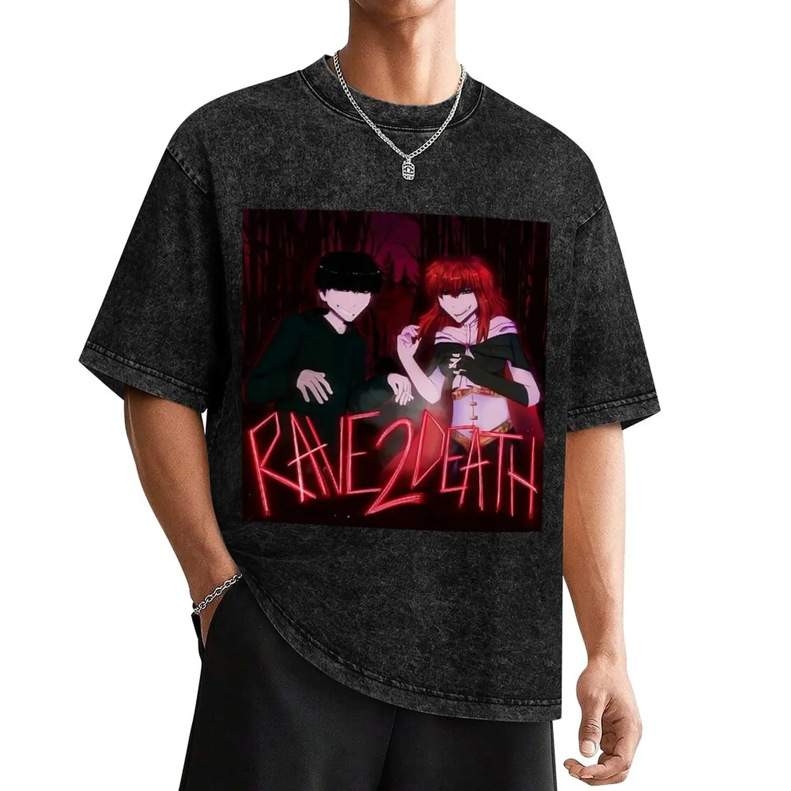 Kets4eki & Asteria - Rave2Death T-Shirt cute clothes vintage t shirts Men's t-shirt