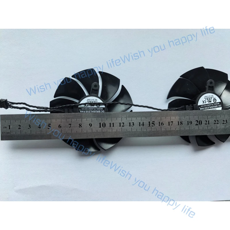 L... GPU FAN FOR EVGA RTX 2060 KO GTX 1660 Ti 1650 1660 SC ULTRA Gaming Replacement