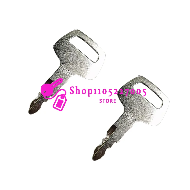 1/2/5/10/20Pcs 719-10306001 keys Heavy Equipment Ignition Key KV02 Compatible with Excavator