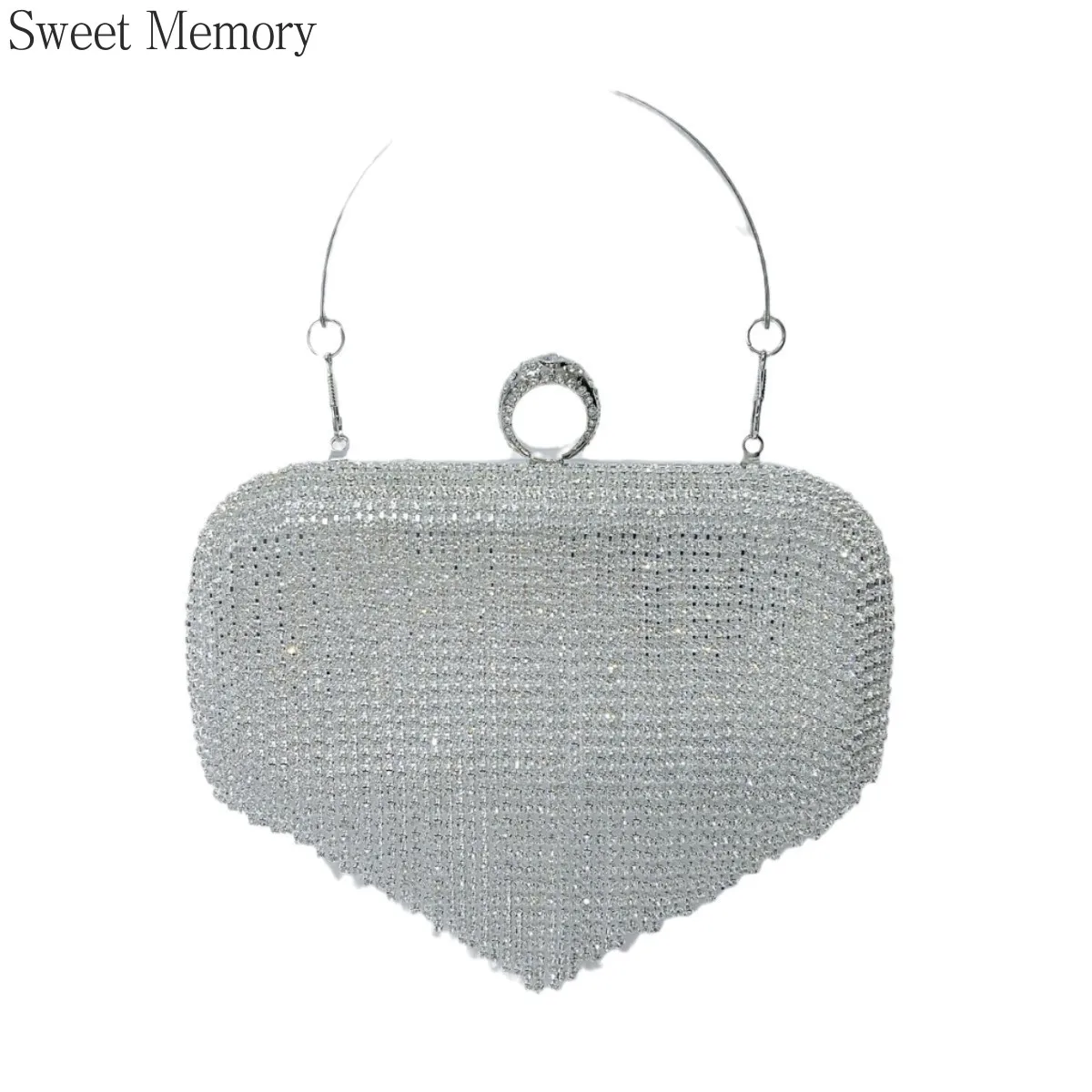 Sac à main incrusté de diamants pour banquet, sac socialite, mémoire douce, argent, or, noir, gland, biscuits, robe de soirée, J150, 2025