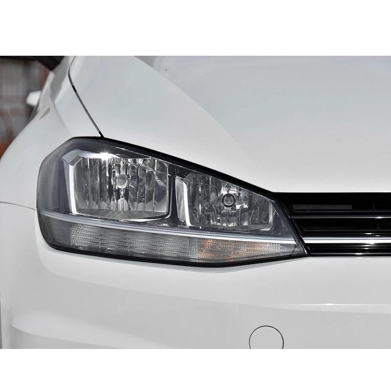 Car Front Headlight Glass Cover For Volkswagen VW Golf 7 MK7 GTI 2014 2015 2016 2017 Plexiglass Headlamp Transparent Glass Cover