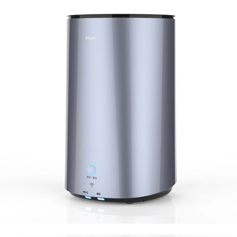 مبرد فلتر المياه المنزلي ونظام السخان تحت الحوض لتنقية المياه بالتناضح العكسي مع صنبور