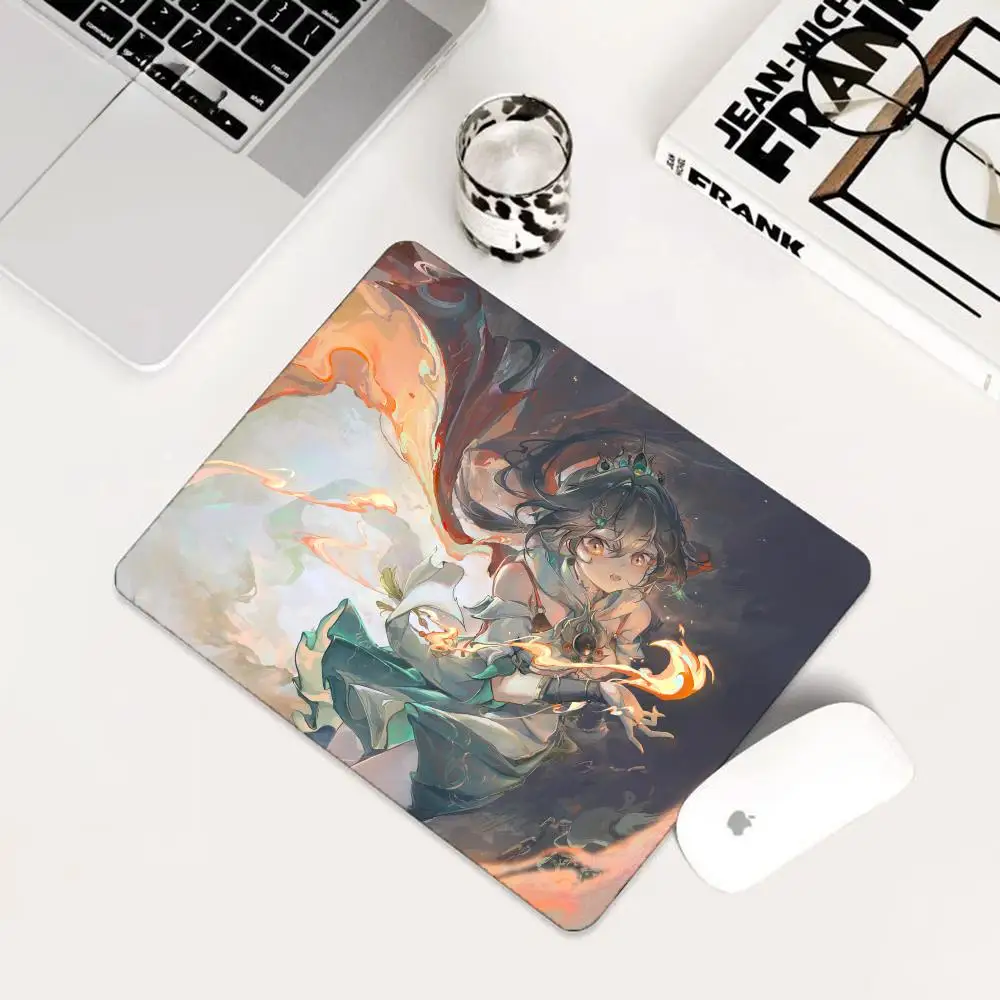 Star Rail Yunli Mauspad Cartoon Gummi Kleines Mauspad Desktop-Computer Büro Tastatur E-Sport ROGs Spiel