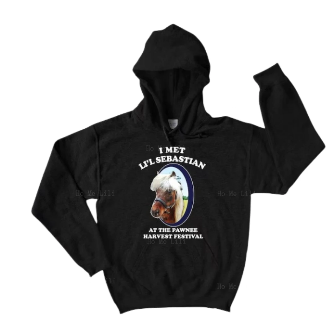 I Met Lil Sebastian Pawnee Harvest Personalized Hoodie Bootleg