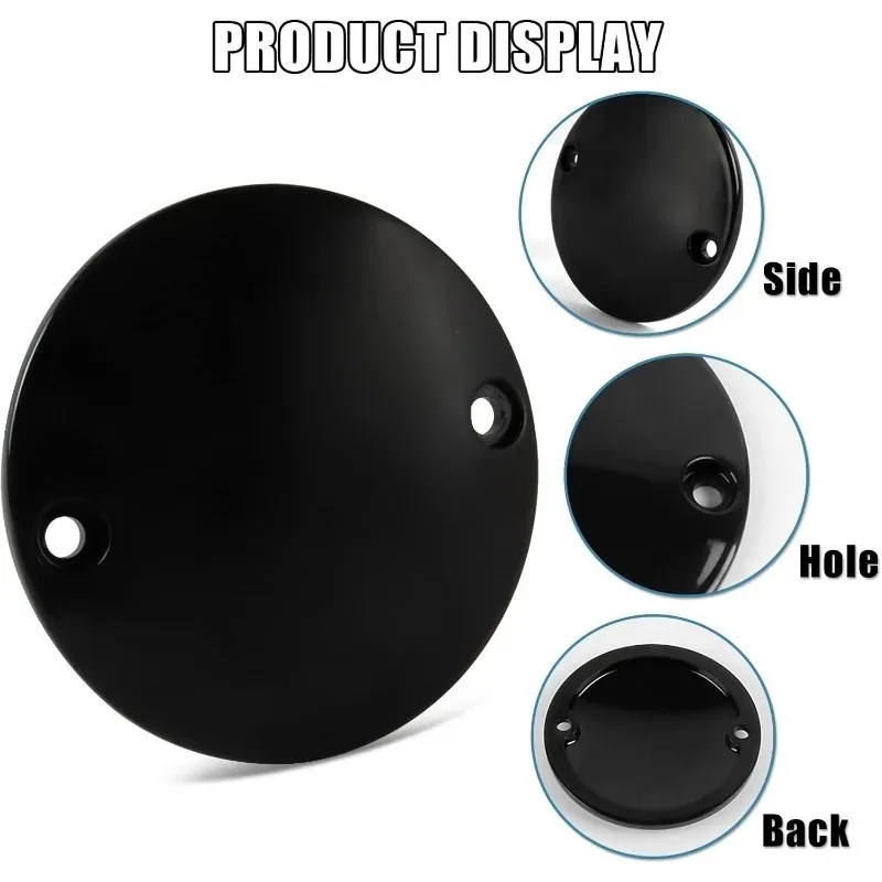 Motorcycle clutch cover engine side cover 2 Hole for Harley Davidson Glider Road King soft tail successor Fatty Dana soft tail