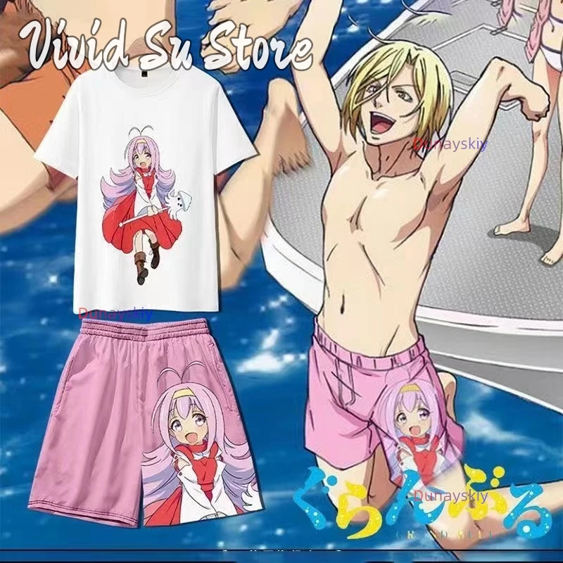 

Anime! Grand Blue Kotegawa Nanaka Cosplay T-shirt Hoodie Shorts Costumes Fashion Leisure Cute Cartoon Top For Unisex Sweatshirt
