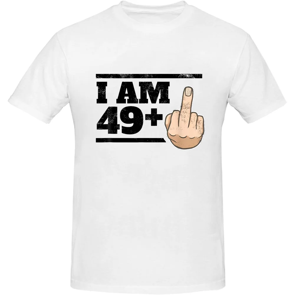 Milestone 50th Birthday - Gag Bday Joke Gift Idea: 49+1 T-Shirt