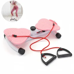 Waist Twisting Fitness Tool Standing Abdomen Exercise Board Non Slip Waist Twister with Pull Rope Twister Board For Home Gym