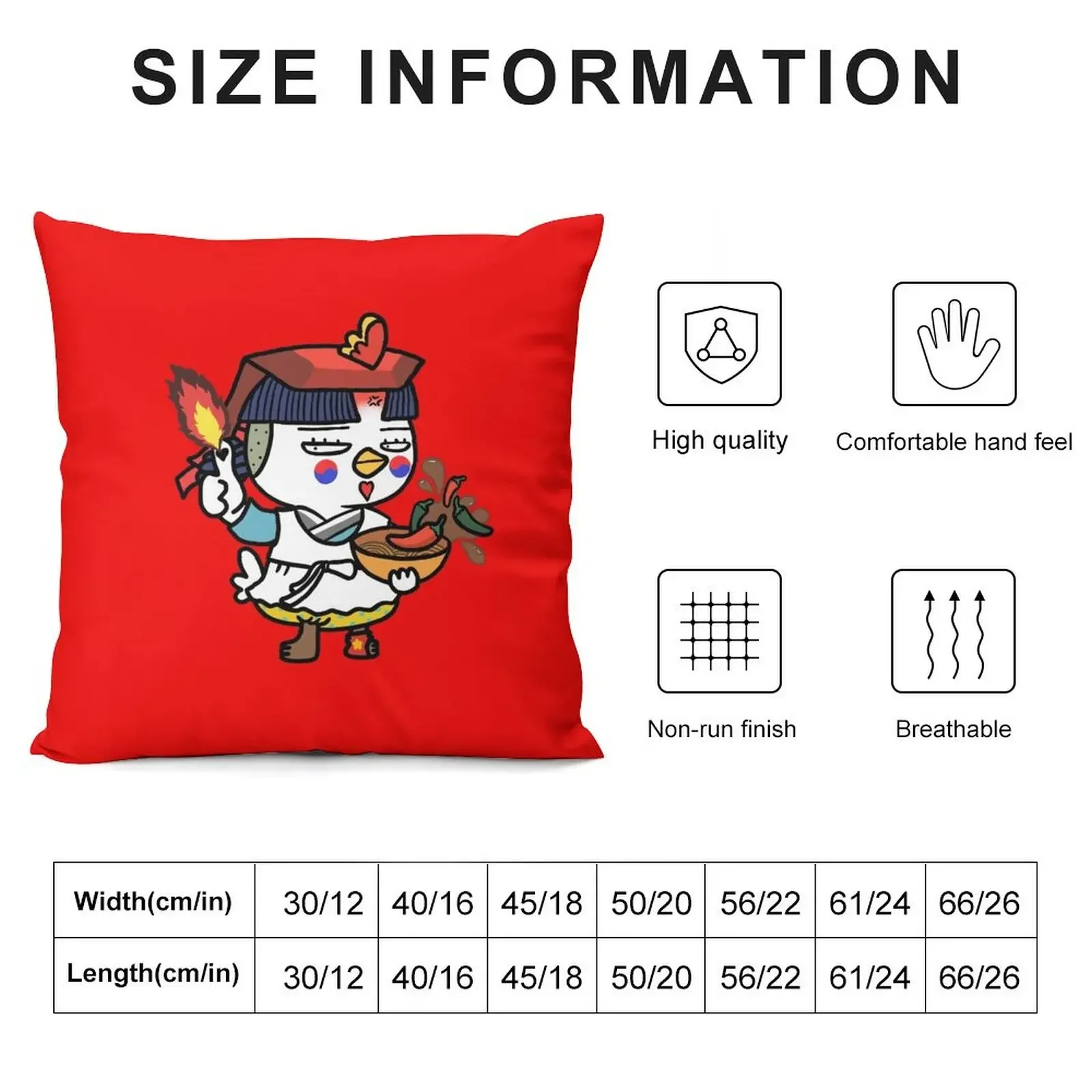 Hot Spicy Chicken Throw Pillow Sofa Cushions Cover Christmas Pillow Cases Christmas Pillowcase christmas decorations 2025 pillow