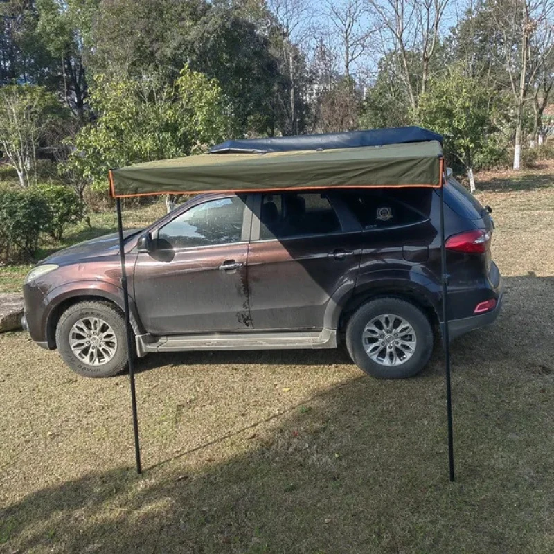 

Hot Selling Automatic Car Side Awning 4X4 SUV Camping Tent Sunshade Overland Roof Rack Outdoor High Quality