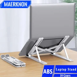 Portable Laptop Stand Foldable ABS Tablet Computer for Macbook Apple  Air Pro Lenovo Samsung Bracket Universal Pad PC Holder