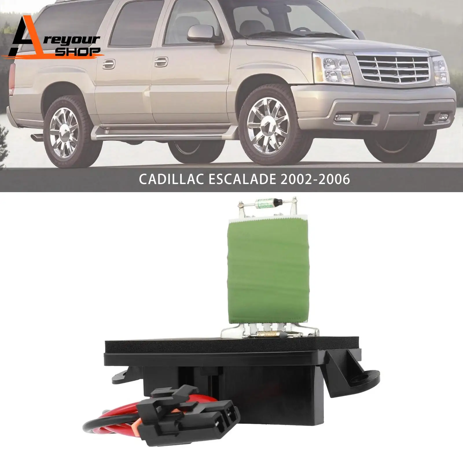 

Front Blower Motor Resistor 22807122 for Chevy Silverado 1500 2500