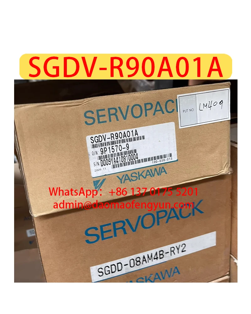 

SGDV-R90A01A Brand New Servo Drive Original Genuine，SGDV R90A01A，Fast Shipping