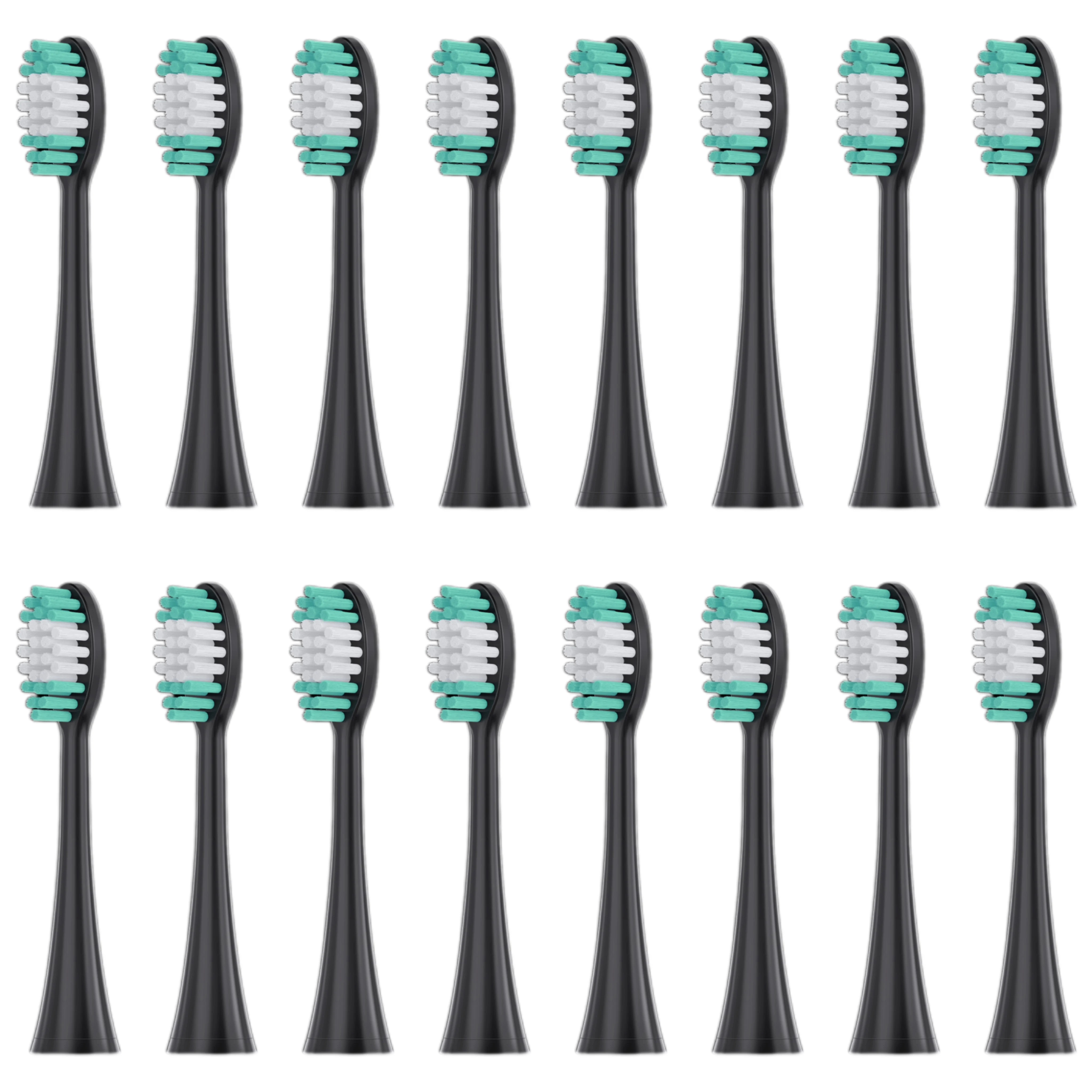 4-16pcs Replacement Toothbrush Heads For Aquasonic Black Series/Series Pro/ Vibe Series Electric Toothbrush Unisex Nozzle