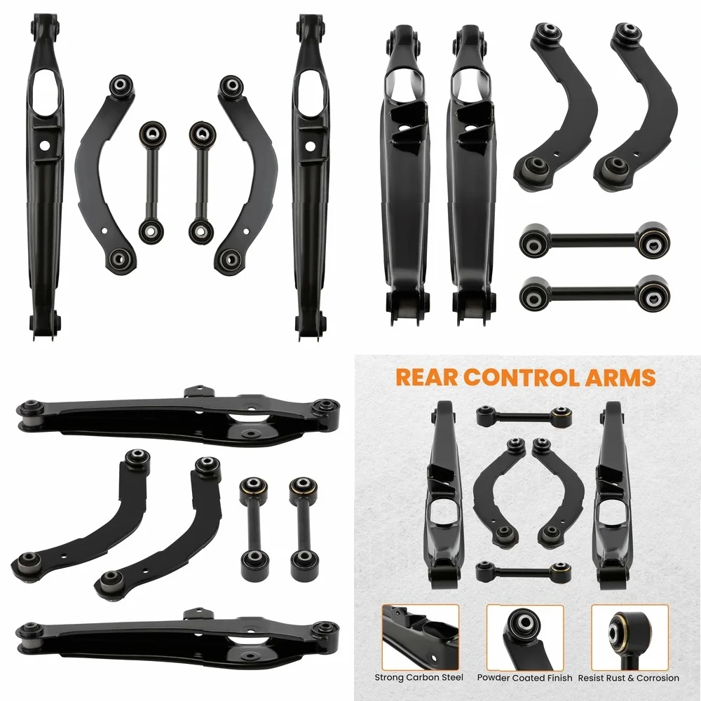 

Комплект из 6 рычагов подвески для Jeep Compass Patriot Dodge Caliber 07-17, верхние и нижние поперечные рычаги K641226