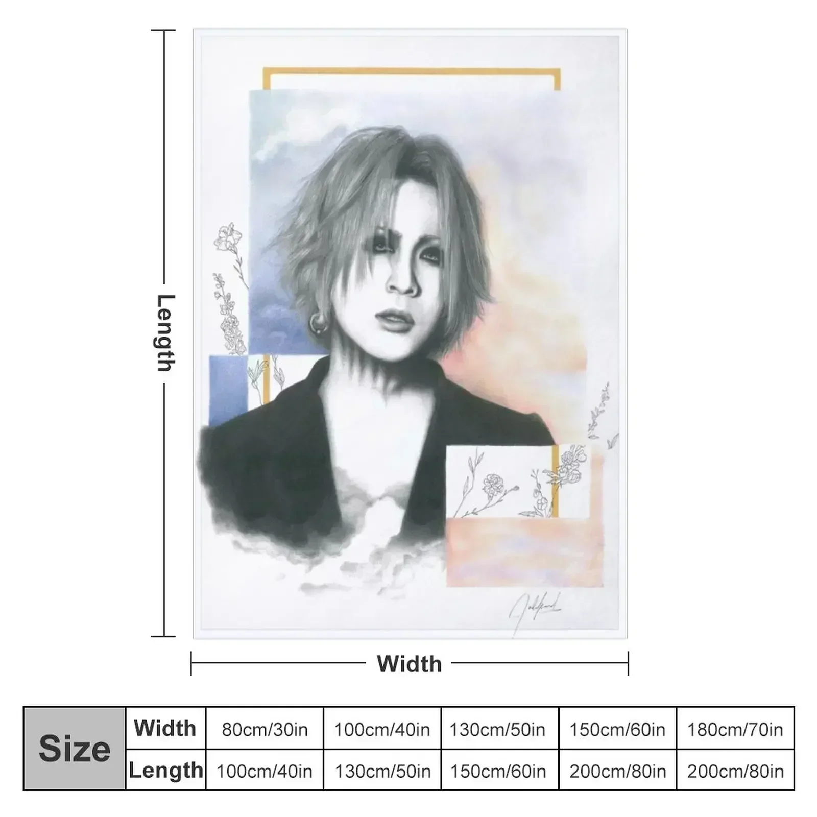 Ruki - Daydream Throw Blanket Furrys Vintage Decorative Sofa Luxury Thicken Moving Thins Blankets