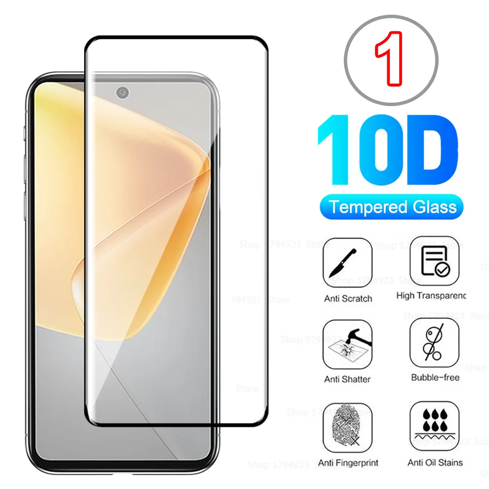 Hot50Pro+ Curved Tempered Glass Film For Infinix Hot 50 Pro+ Plus 4G Screen Protector InfinixHot50Pro + 50ProPlus HD Front Glass