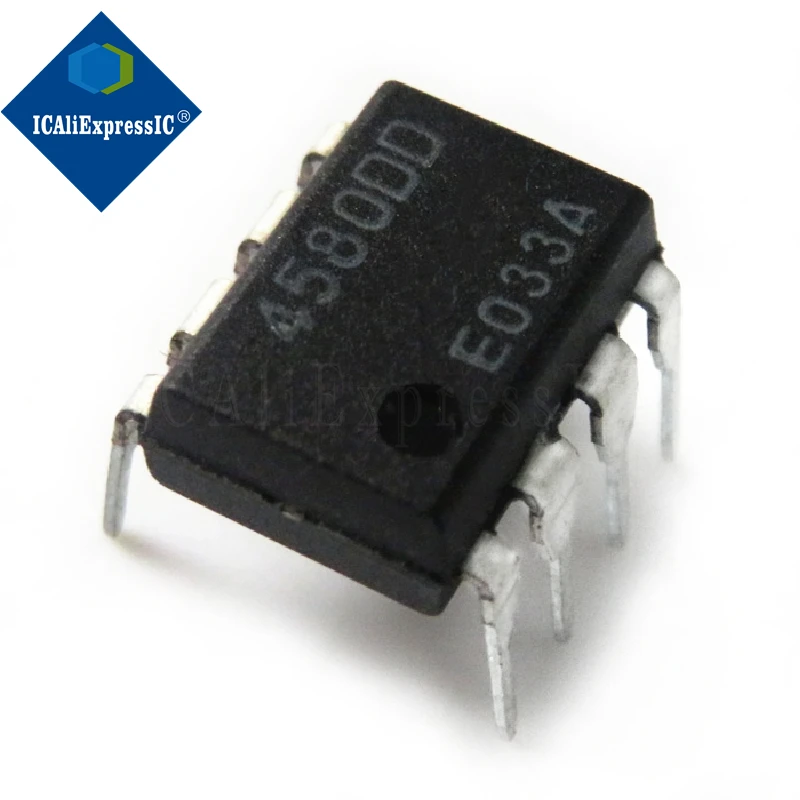 

10 шт. NJM4580D JRC4580D 4580D DIP-8