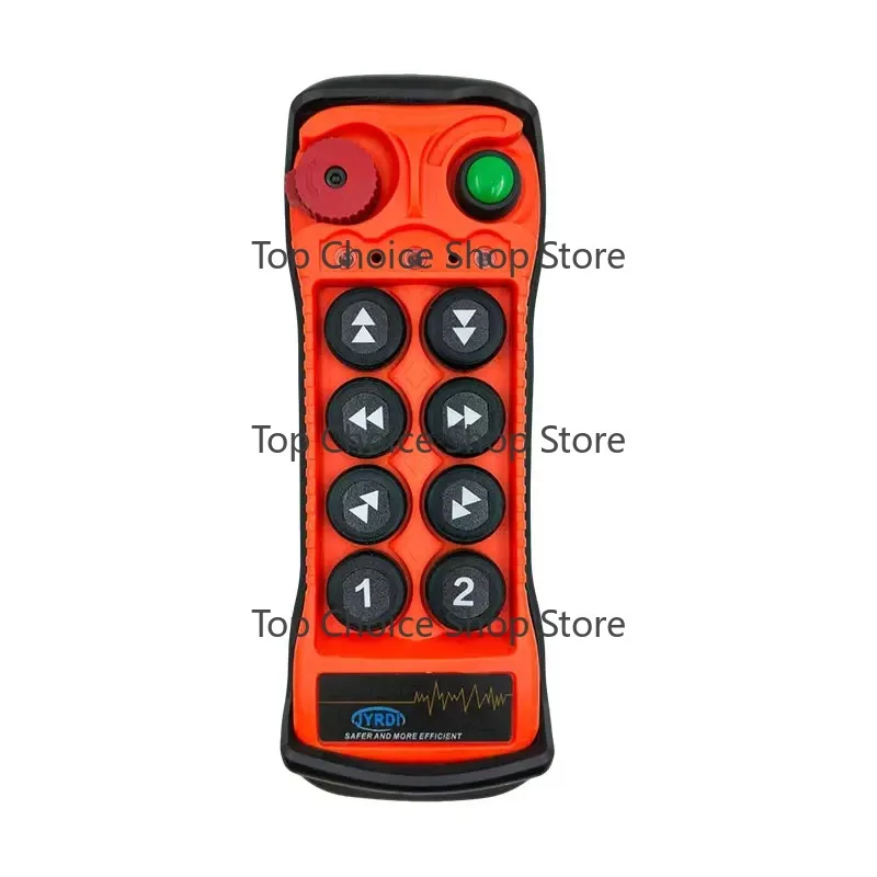 New Q808 8 buttons double speed Industrial Wireless Radio Crane Remote Control switches Hoist overhead bridge Crane Controller