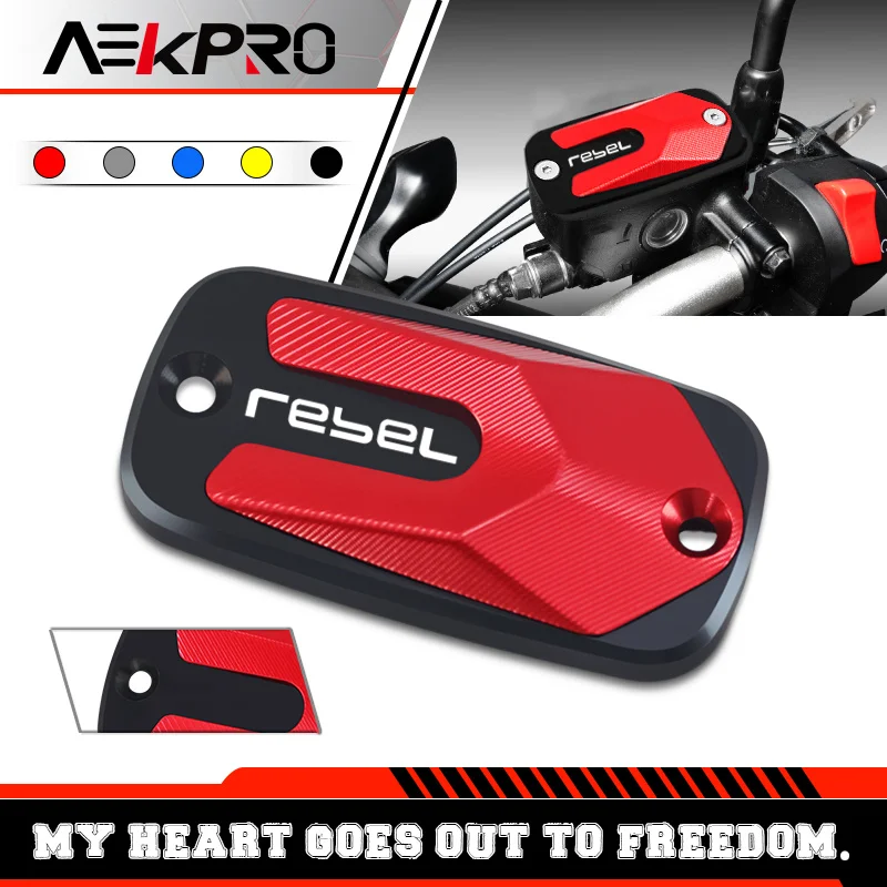 For REBEL 300 500 1100 rebel CM300 CM500 CMX300 CMX500 Motorcycle Front Brake Reservoir Fluid Cap Oil Cup Oil Tank Cover rebel