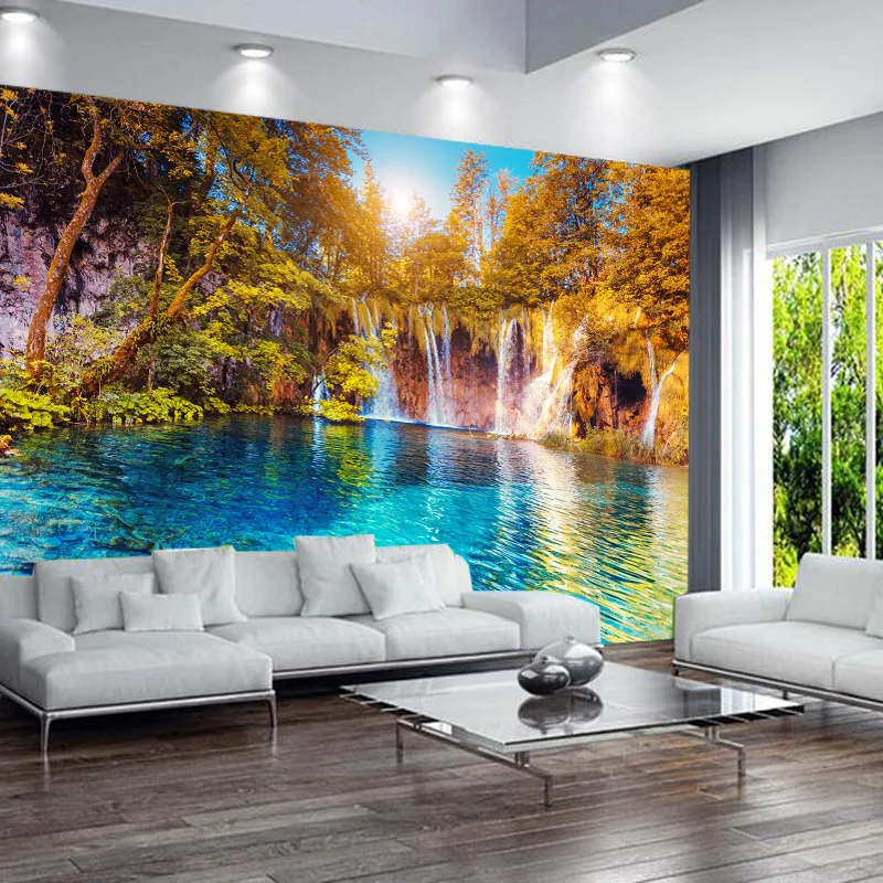 

Custom Nature Landscape Photo Wallpaper 3D Living Room Bedroom Decor Mural Wallpaper Wall Papers Home Decor Papel De Parede 3d