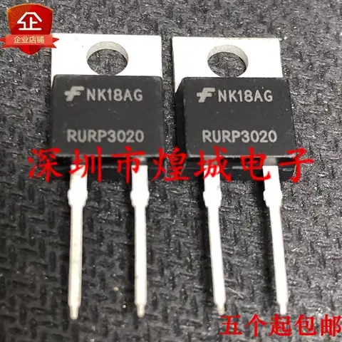 5PCS   RURP3020   TO-220-2 200V30A