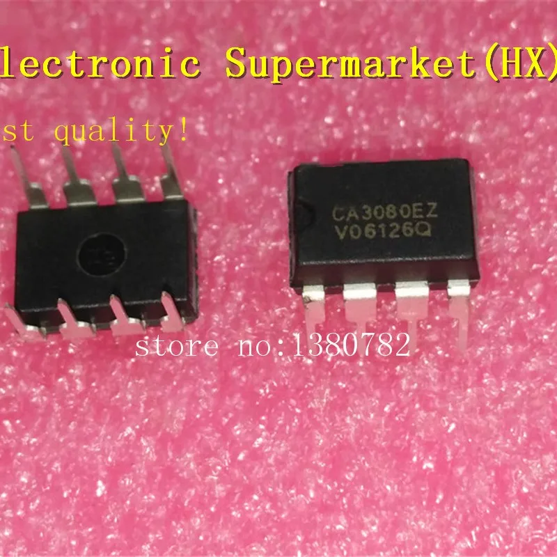 Free Shipping 10pcs-50pcs CA3080EZ CA3080 DIP-8 IC In stock!