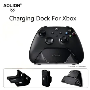 Aolion Nuevo Dock de carga inalámbrica para Xbox Series XS/One X/S Juego Controlador Base de carga Conjunto de accesorios de Xbox One 8 Series de Xbox de la mejor base de ventas X - №4