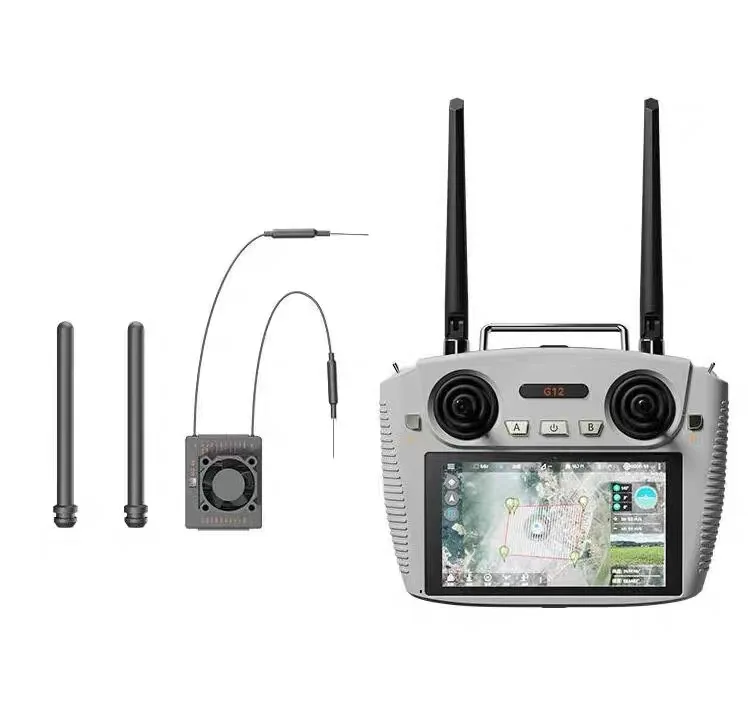 SKYDROID G12 Dr-one Remote Control 2.4GHz/5.8GHz Dual Band Switching 20KM Wireless High-Definition Image Transmission Ai-rcraft