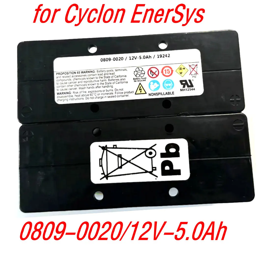 New Genuine lntegrated Sealed Lead-acid Battery 0809-0020 12V 5.0Ah for Cyclon EnerSys