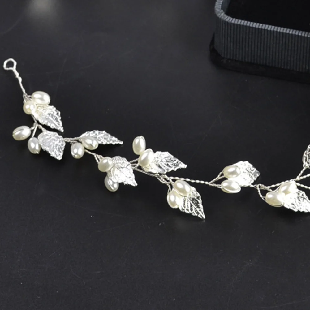 

Elegant Pearls Headband Bridal Wedding Headpiece Accessory for Bridesmaid Party Prom Special Events Wedding Headband