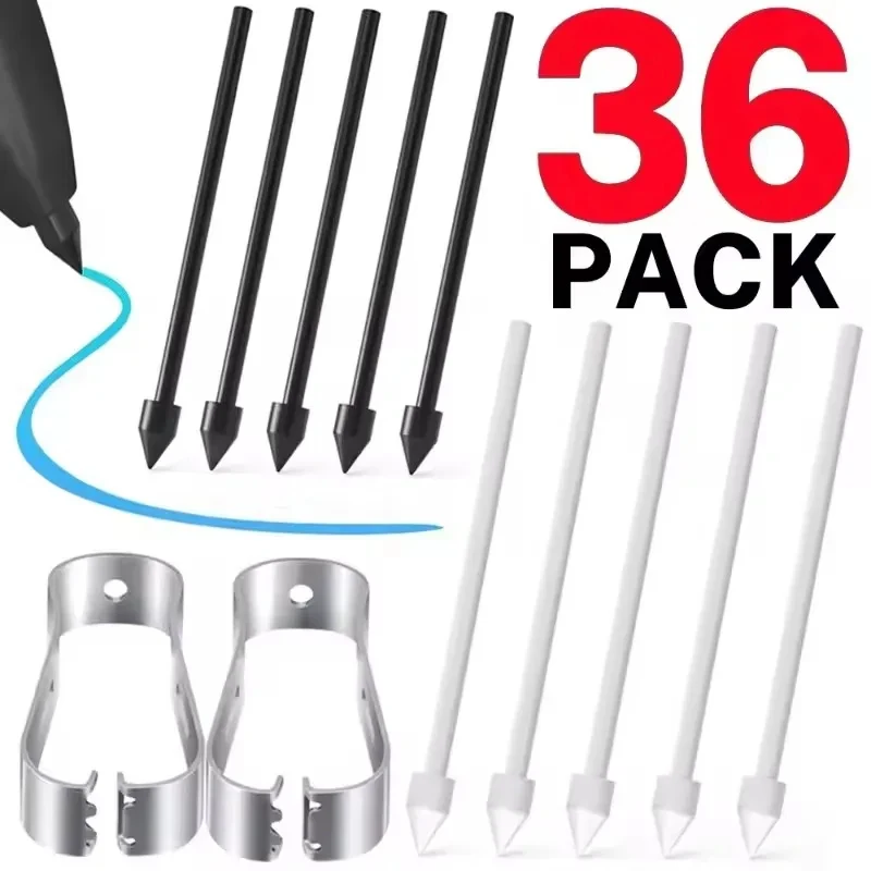 1/3/6set Pen Tip For Galaxy Tab S6 S8 Stylus Pen Replacement Tip Nib For Galaxy Tab S9 S10 S24 S25 Note20 Pen Tips with Tweezer