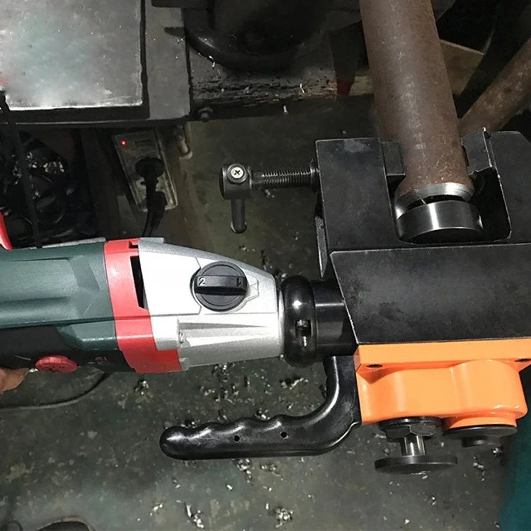 Máquina Biseladora de Tubos con Alimentación Automática GCW-63, Biseladora de Tubos Automática, Disponible en Stock con Piezas de Repuesto Completas