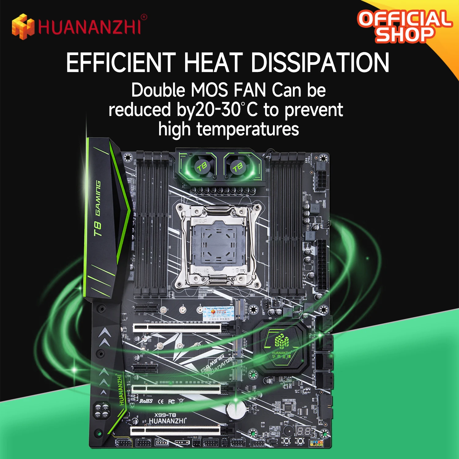 Huananzhi-xeon x99 t8 lga 2011-3マザーボード,intel e5 2696 2678