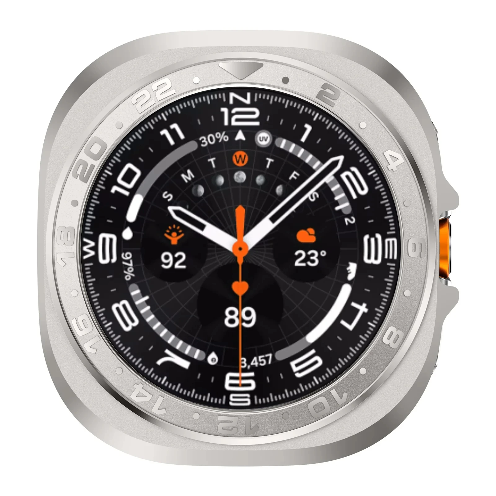 حافظة معدنية لساعة سامسونج جالاكسي الترا 2025 حافظة حماية لساعة سامسونج جالاكسي الترا 47 مللي متر 2024 ملحقات #5