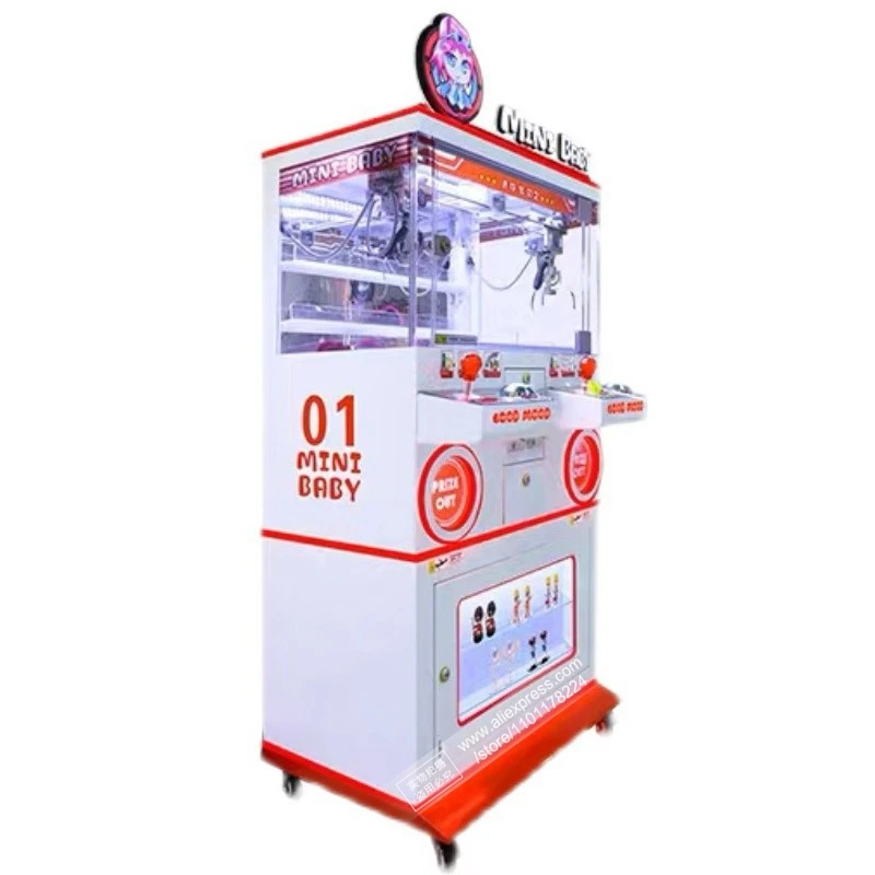 

2 Players Kids Adults Play Mini Baby Gift Toy Claw Cranes Machine Shopping Malls Coin Operated Amusement Arcade Game Machine