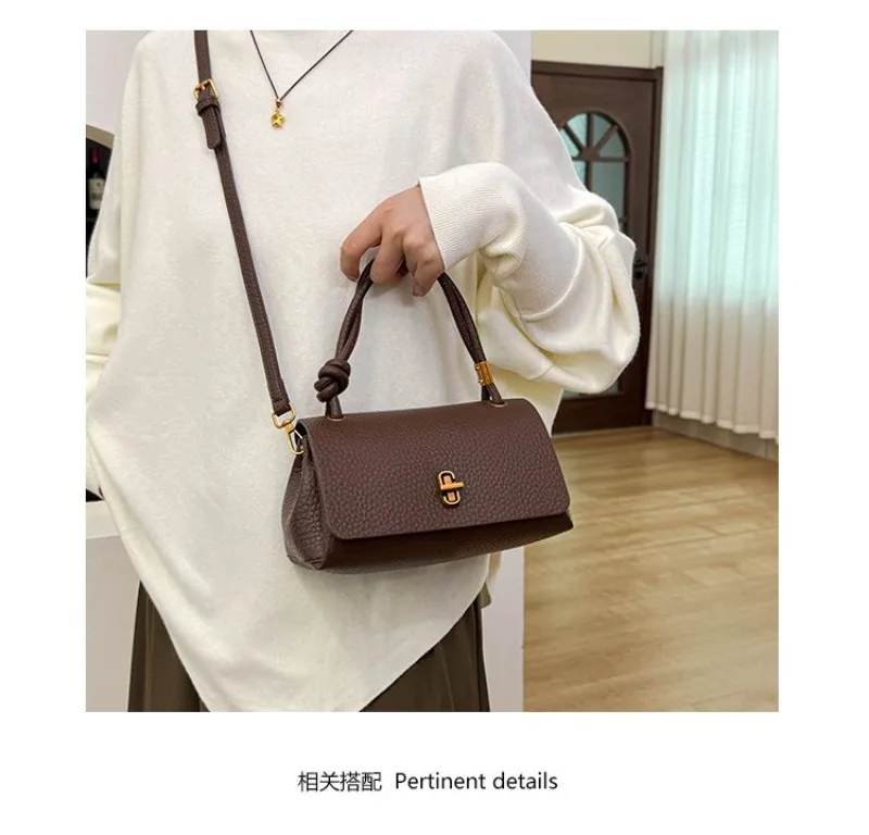 

Best Superstar Diaper Bag Women Leather Satchel Vintage Casual Shoulder Bag High End Minimalist Trendy Clutch Purse