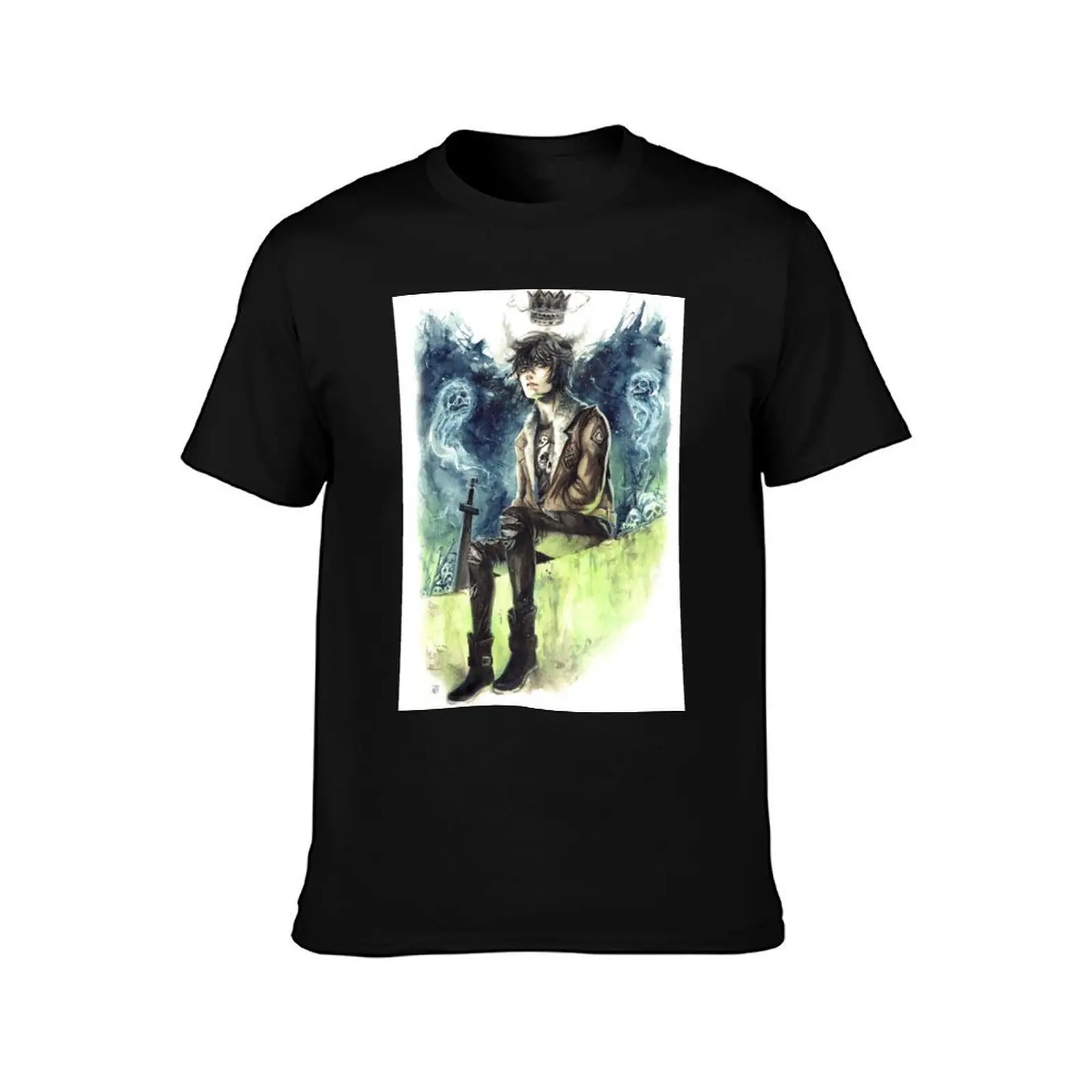 Nico Di Angelo - Son Of Hades T-Shirt Work Comfort for Men T-Shirt