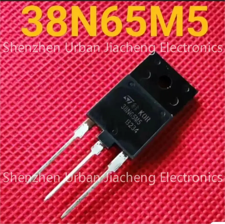 5PCS STWF38N65M5 38N65M5 TO-247 30A650V MOSFET  Imported Original Best Quality In Stock Free shipping